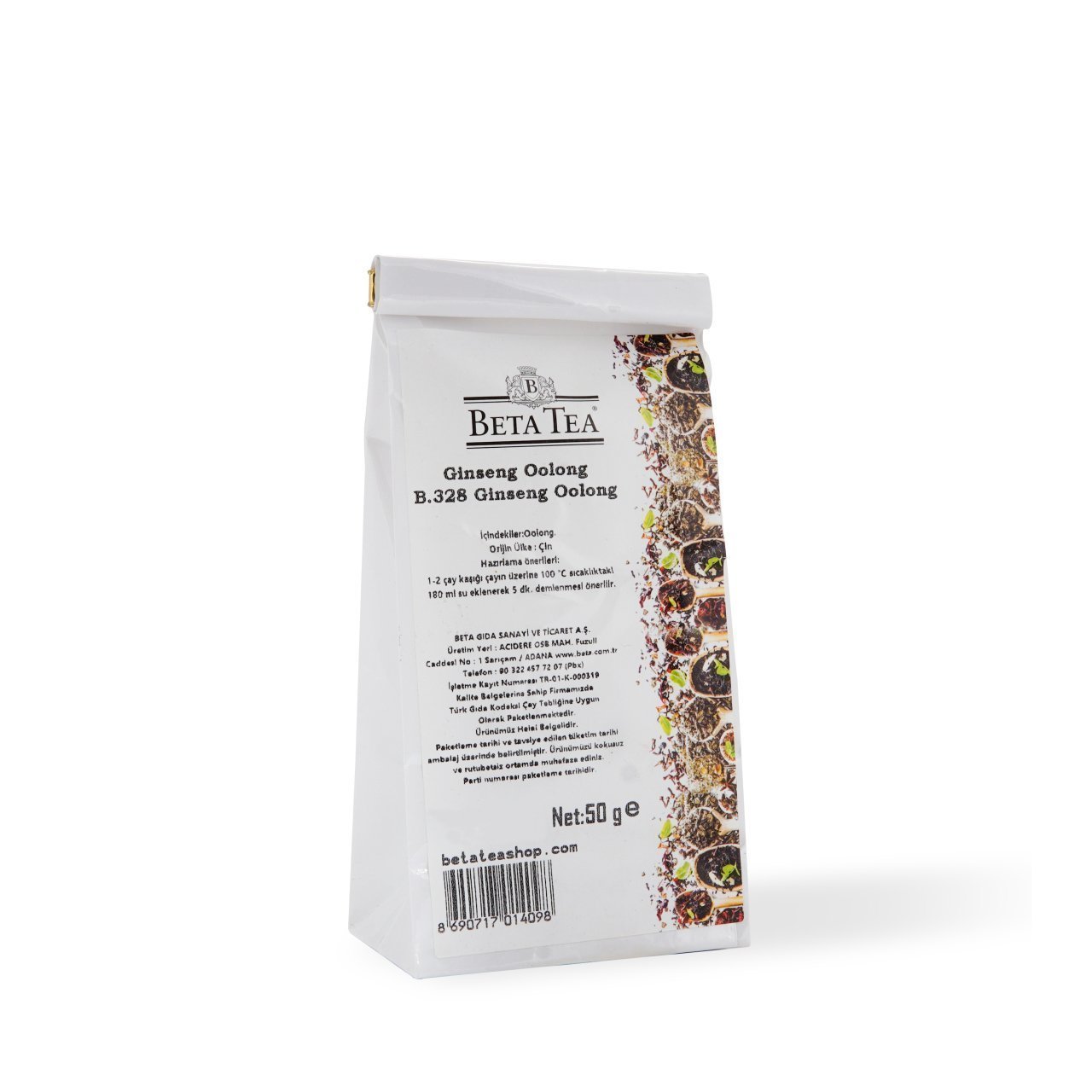 Beta Tea B. 328 Ginseng Oloong