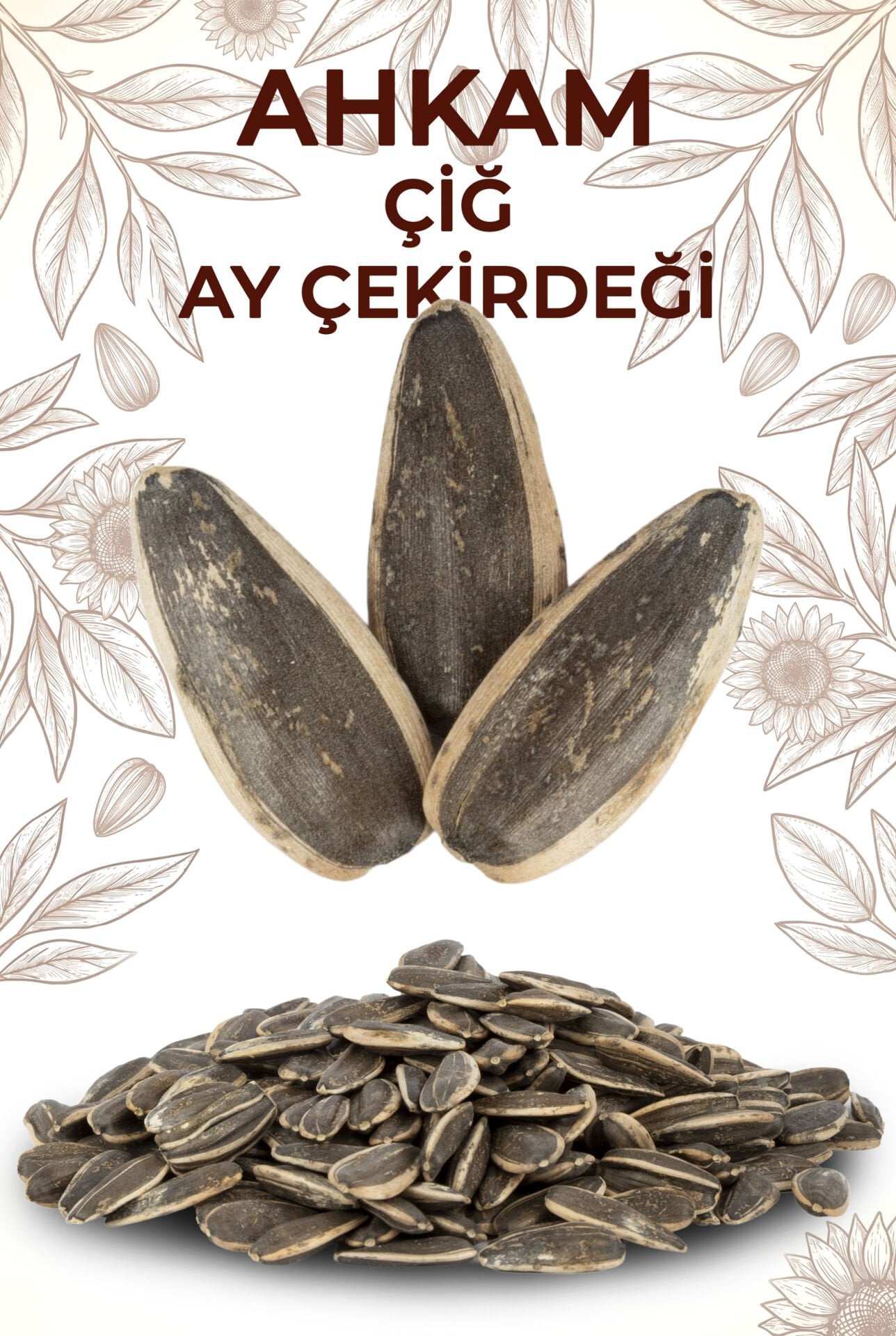 AY ÇEKİRDEĞİ ÇİĞ 500 gr